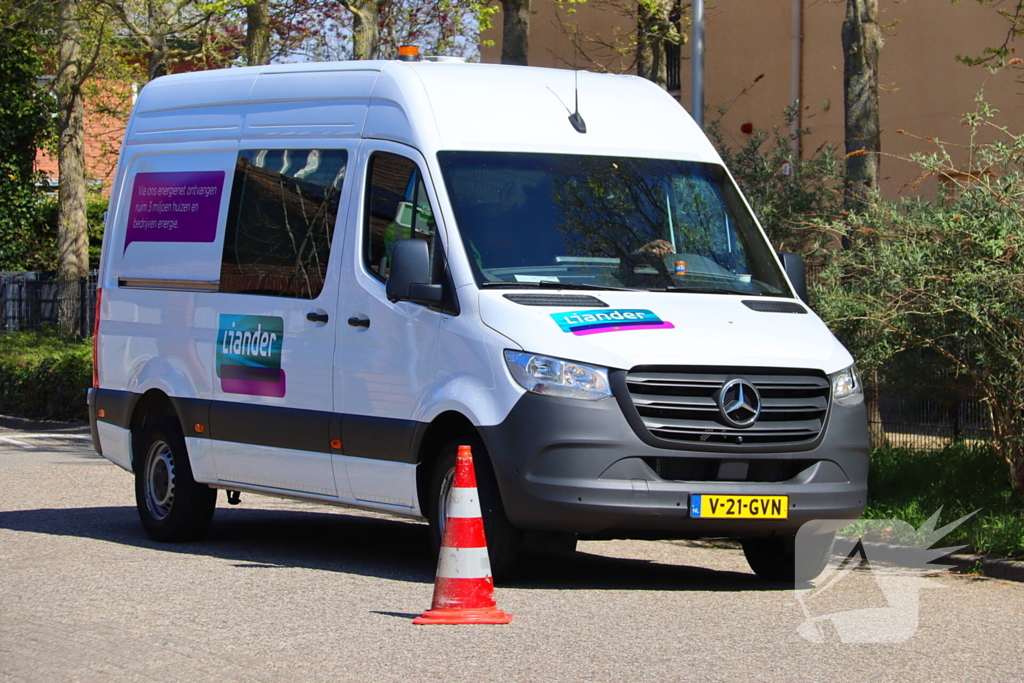 Gaslekkage door aanleg glasvezel