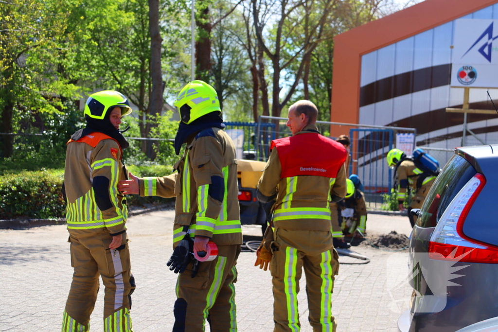 Gaslekkage door aanleg glasvezel