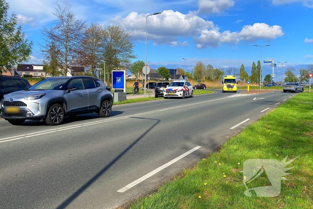 Fietser gewond na val