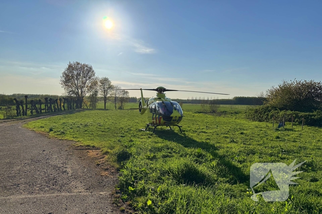 Traumahelikopter ingezet bij medische noodsituatie