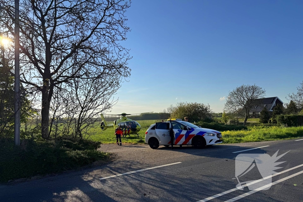 Traumahelikopter ingezet bij medische noodsituatie