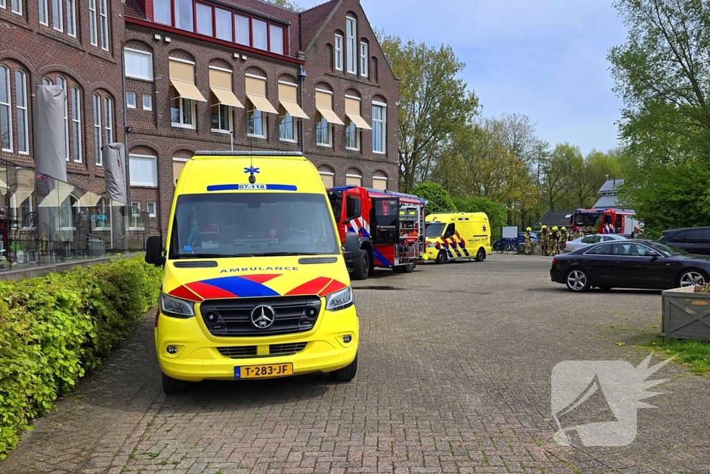 Brandweer ingezet voor brand in in gezondheidszorg instelling