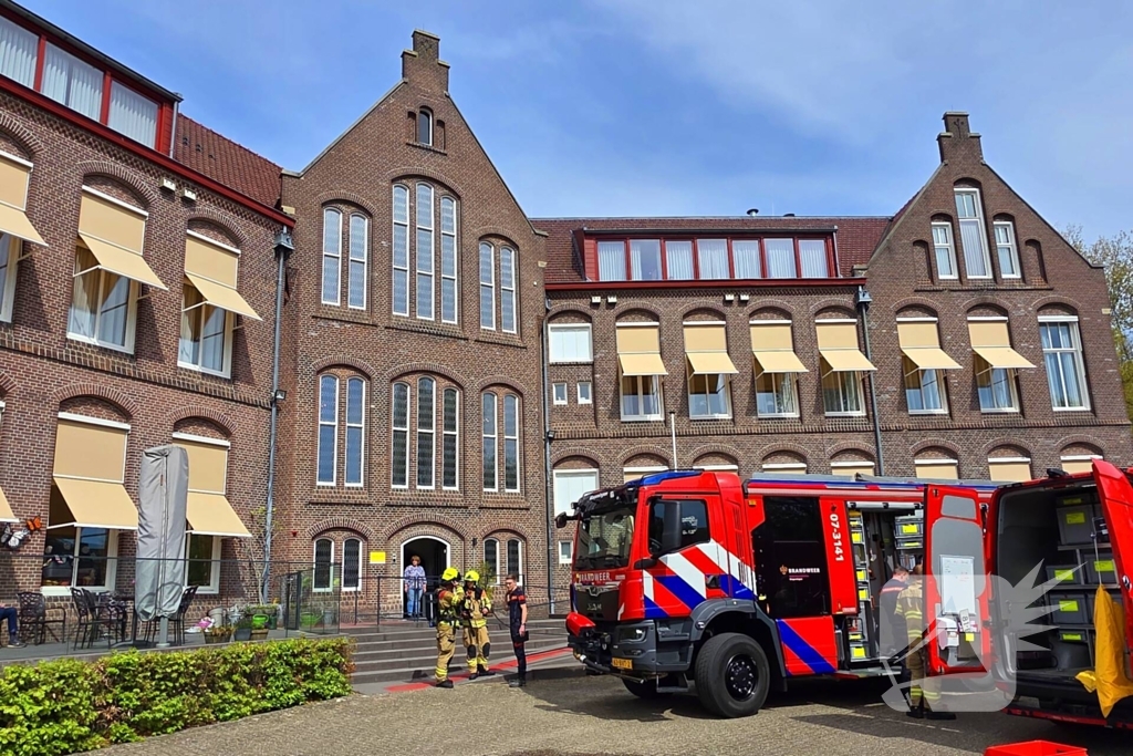 Brandweer ingezet voor brand in in gezondheidszorg instelling