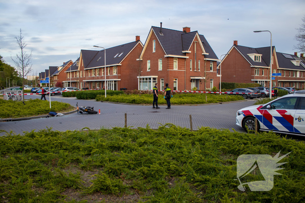 Motorrijder zwaargewond bij botsing met automobilist