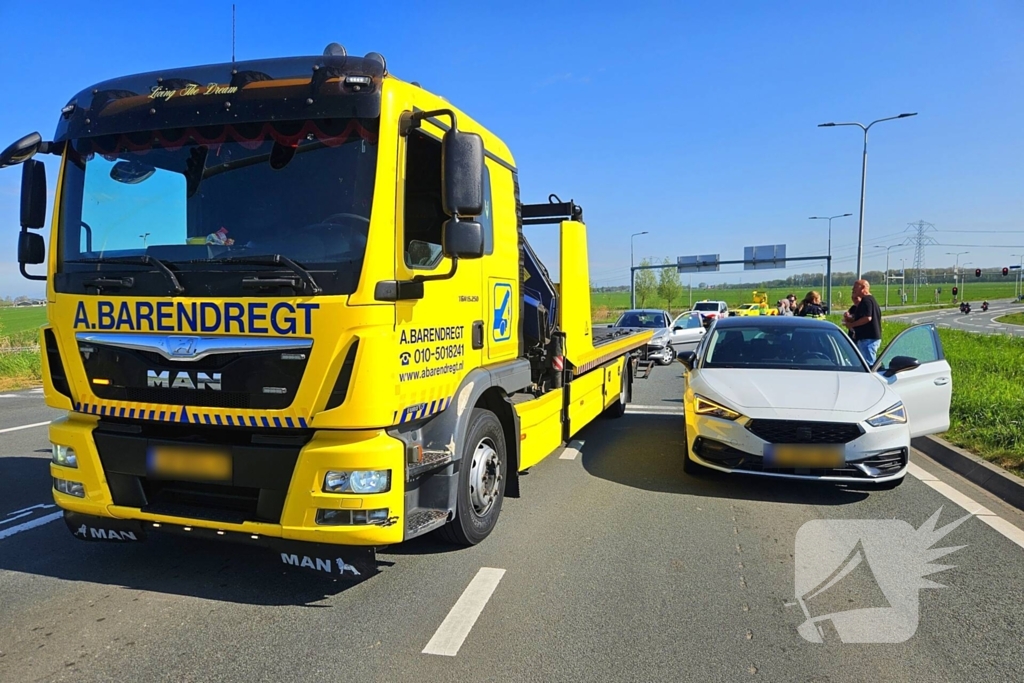 Schade bij kopstaart botsing