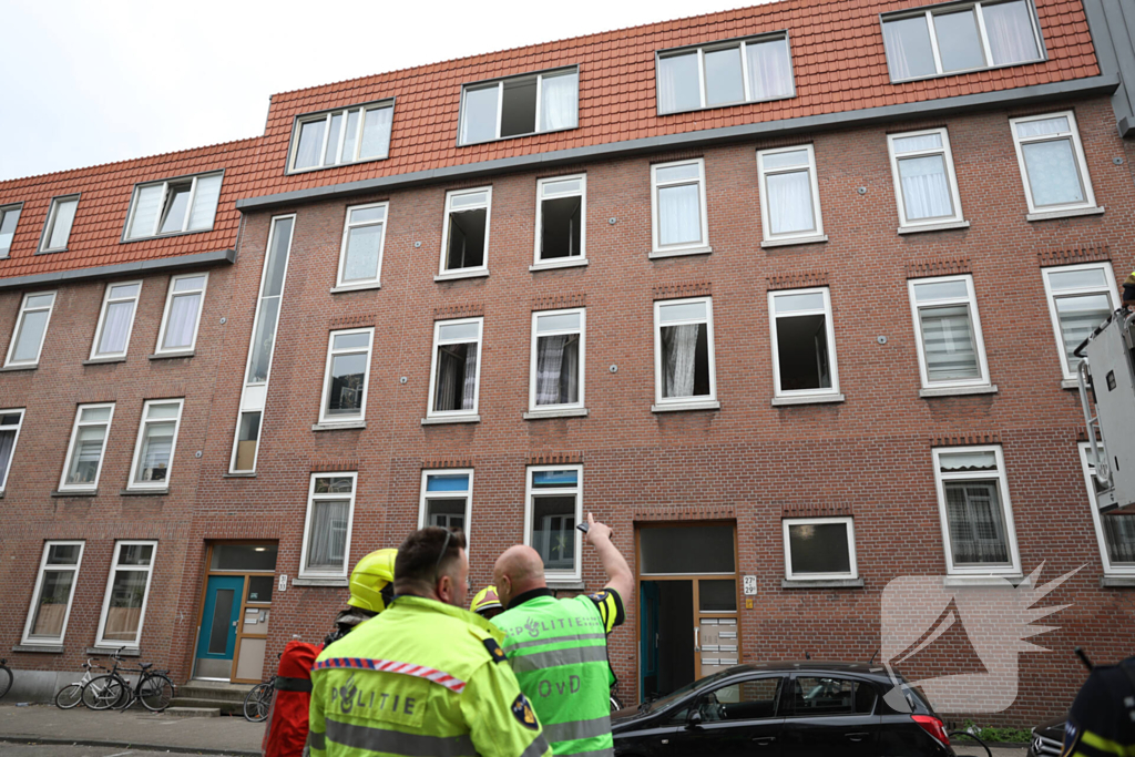 Enorme brandschade aan complex