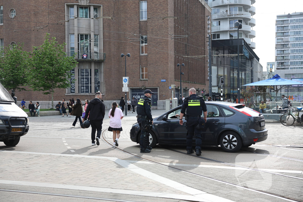 Duizenden Pro-Palestijn demonstranten komen aan bij stadhuis