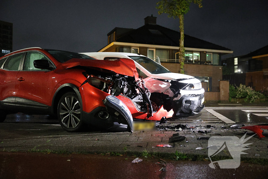 Drie beveiligingsauto's betrokken bij ongeval