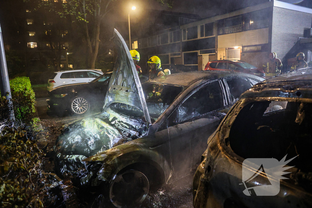 Forse brandschade midden in nacht