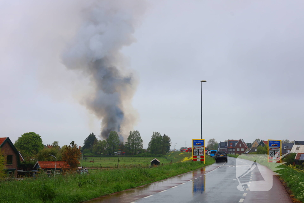 Grote brand legt wereldkeuken plat