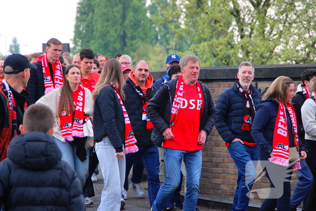Spanning bij supporters voor bekerfinale