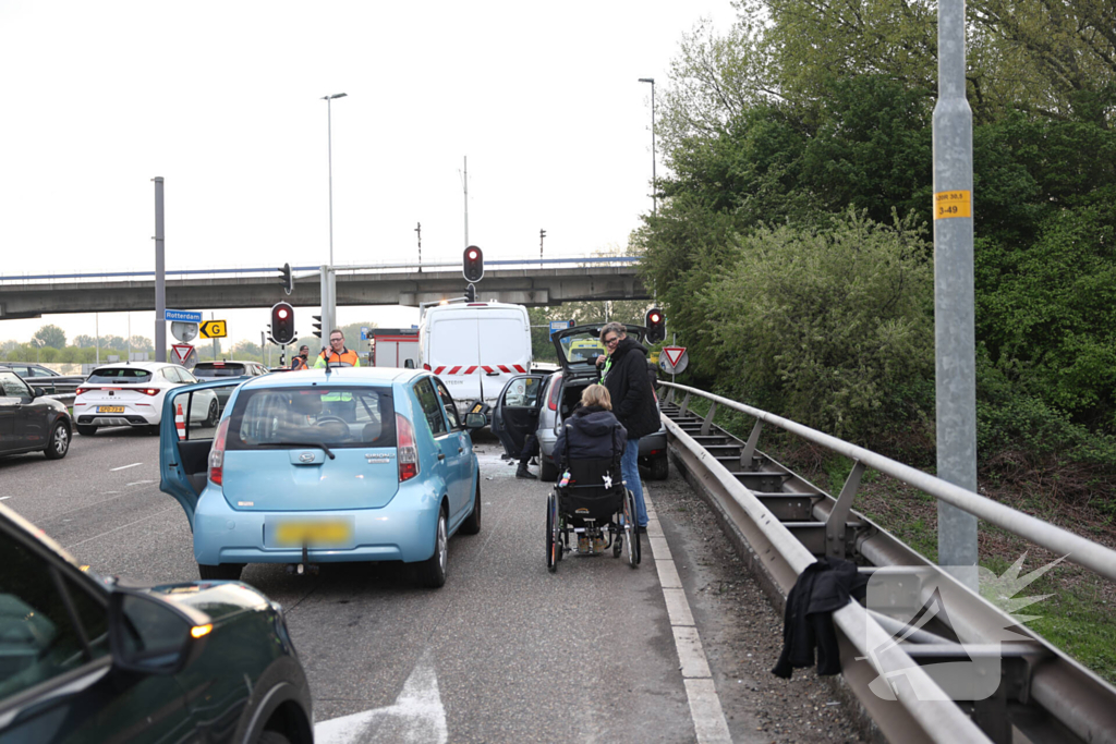 Drie voertuigen betrokken bij aanrijding