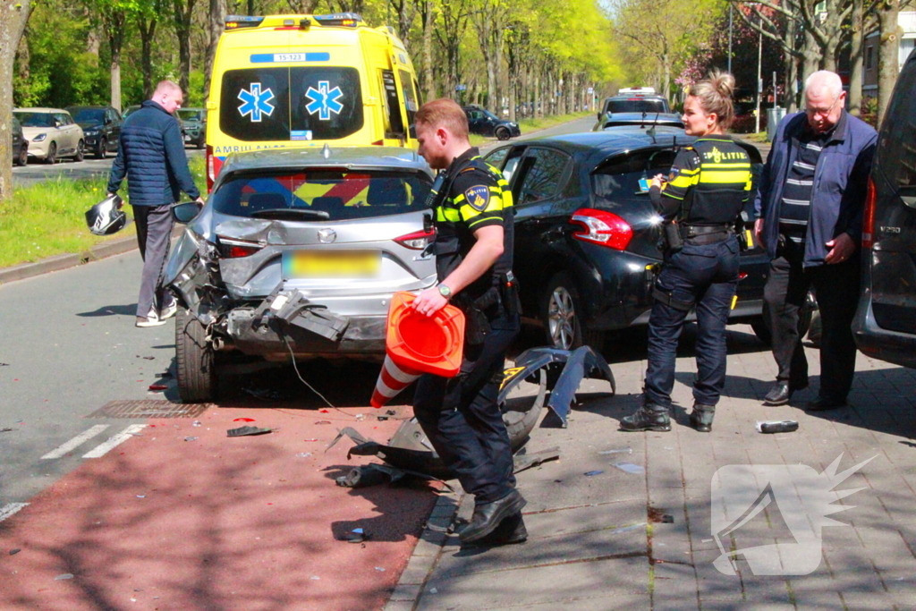 Ravage na ongeval met meerdere voertuigen