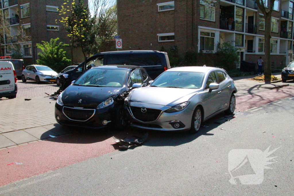 Ravage na ongeval met meerdere voertuigen