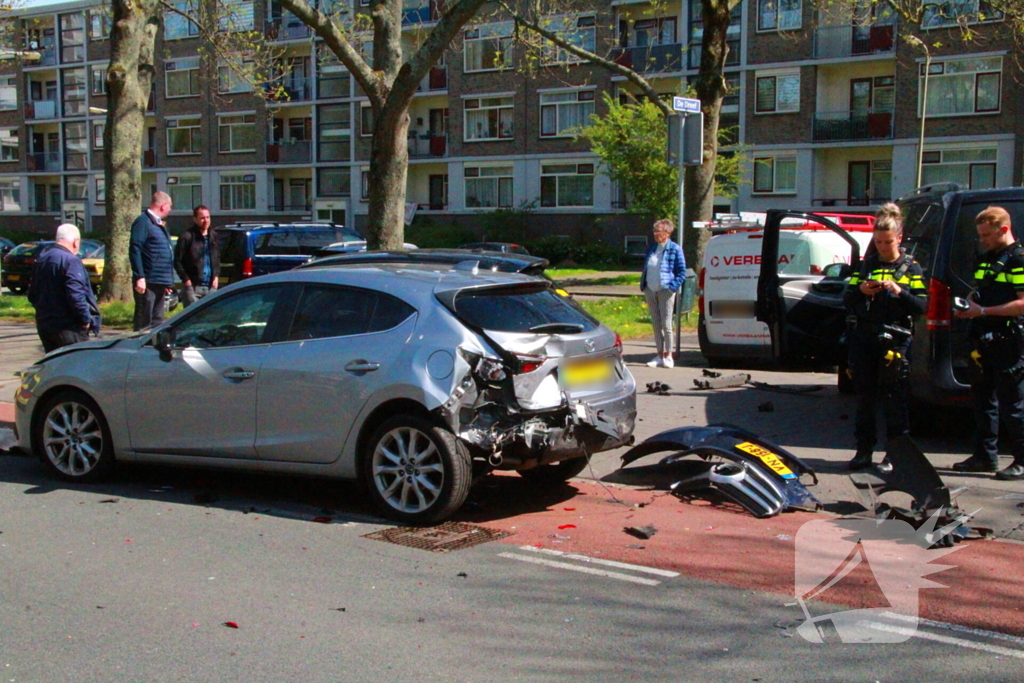 Ravage na ongeval met meerdere voertuigen