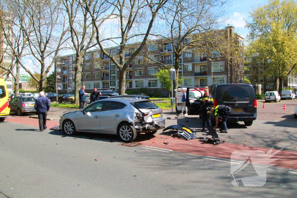 Ravage na ongeval met meerdere voertuigen