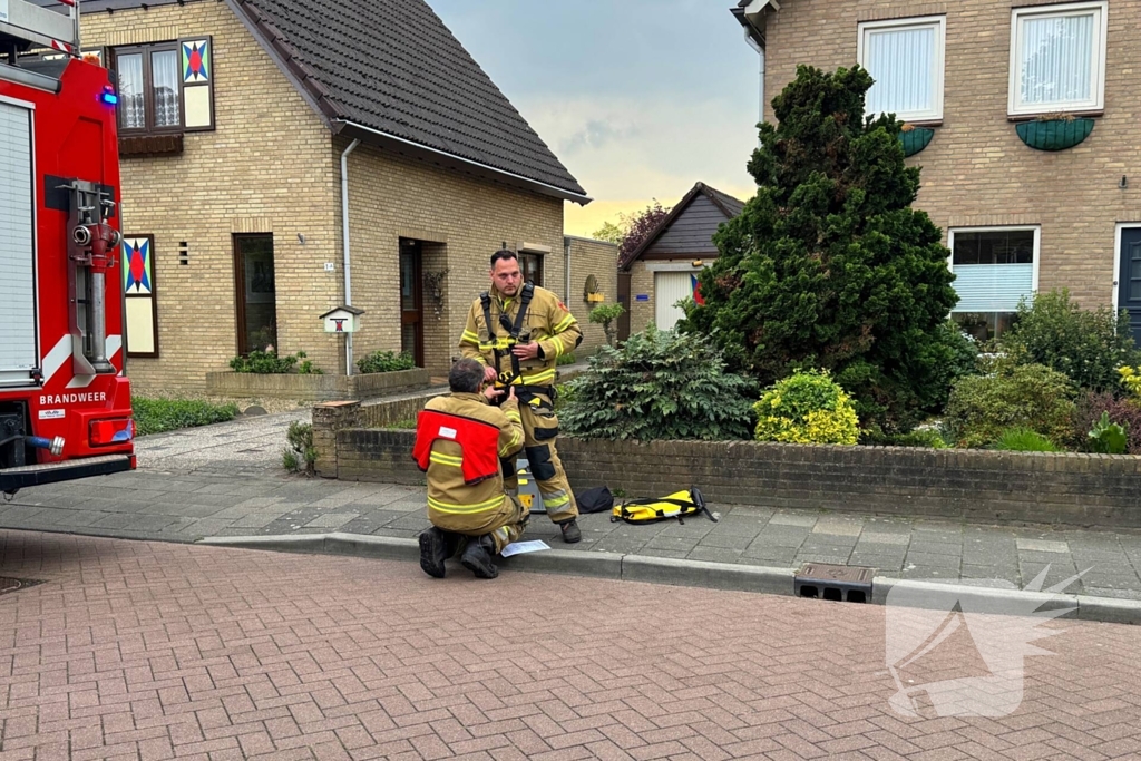 Brandweer ingezet voor schoorsteenbrand