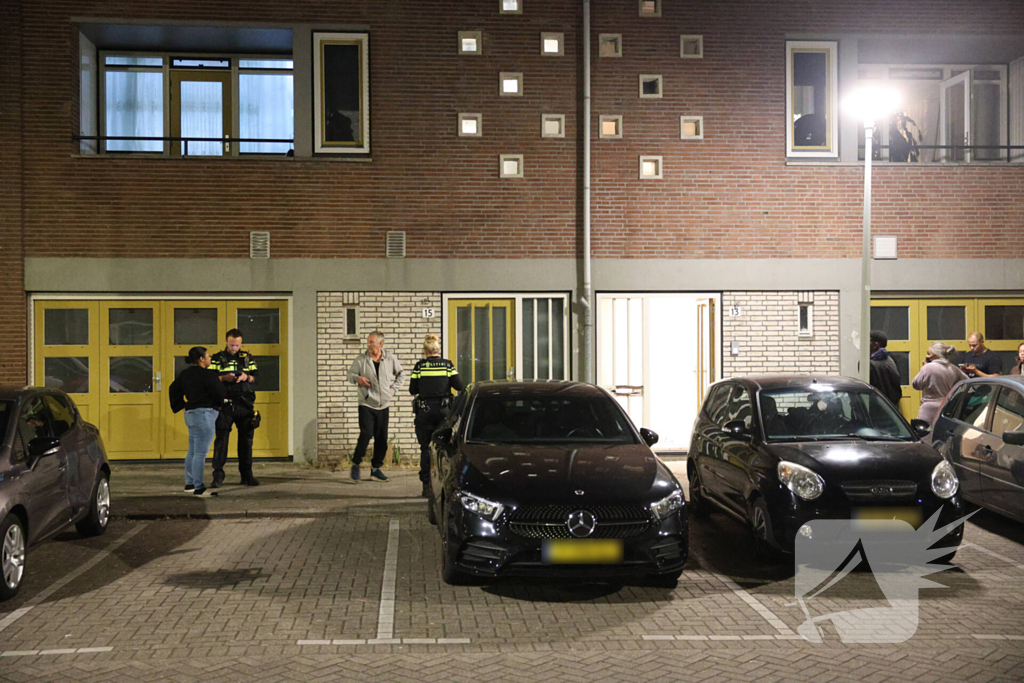 Explosie bij brievenbus woning
