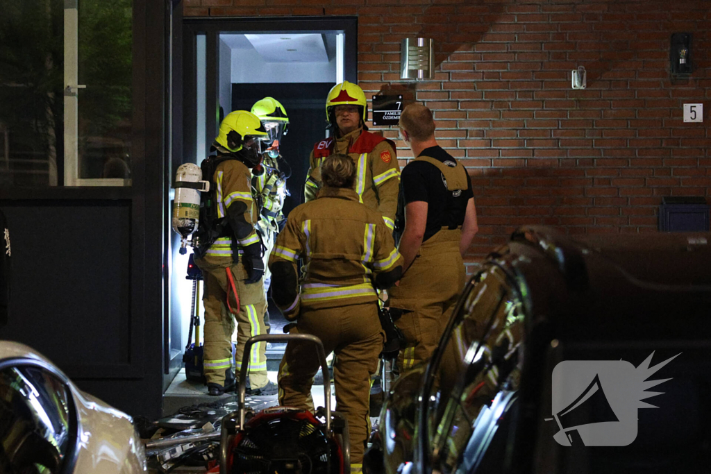 Kind onder behandeling na brand in meterkast