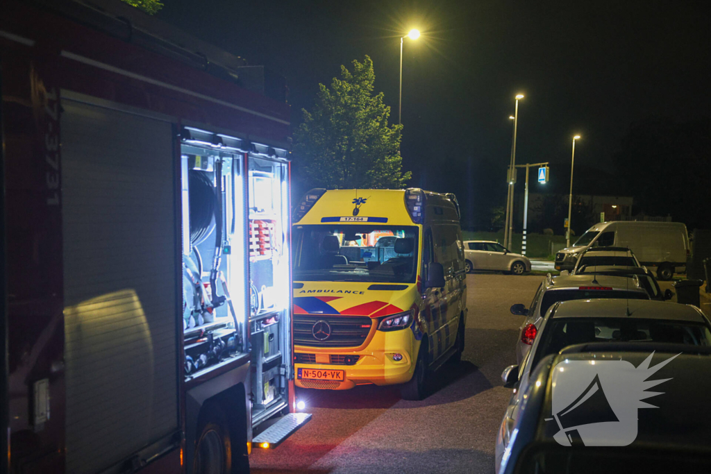 Kind onder behandeling na brand in meterkast