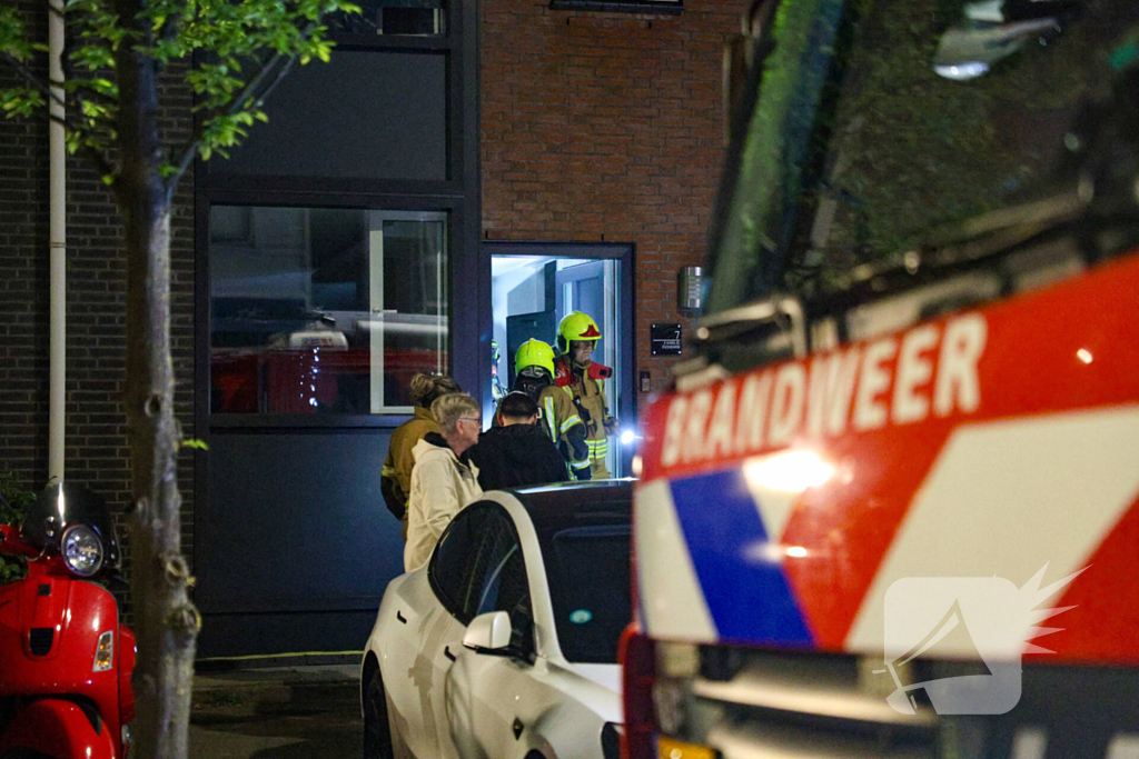 Kind onder behandeling na brand in meterkast