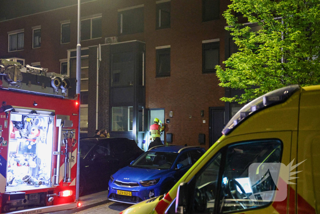 Kind onder behandeling na brand in meterkast