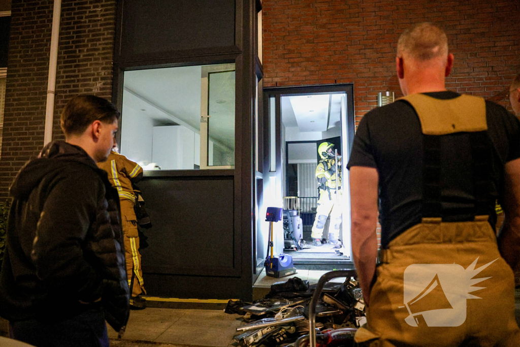 Kind onder behandeling na brand in meterkast