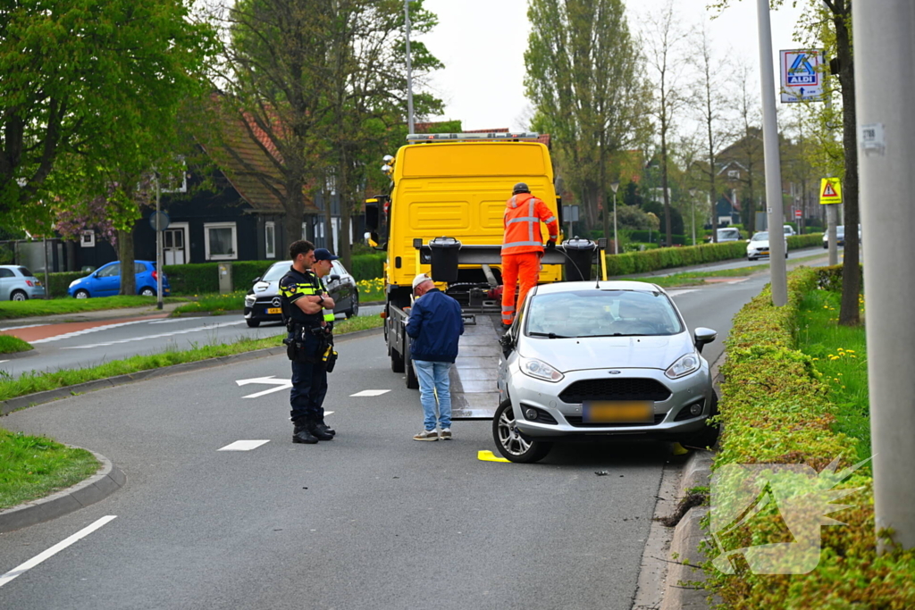 Oudere rijdt spook en komt in botsing met vrachtwagen