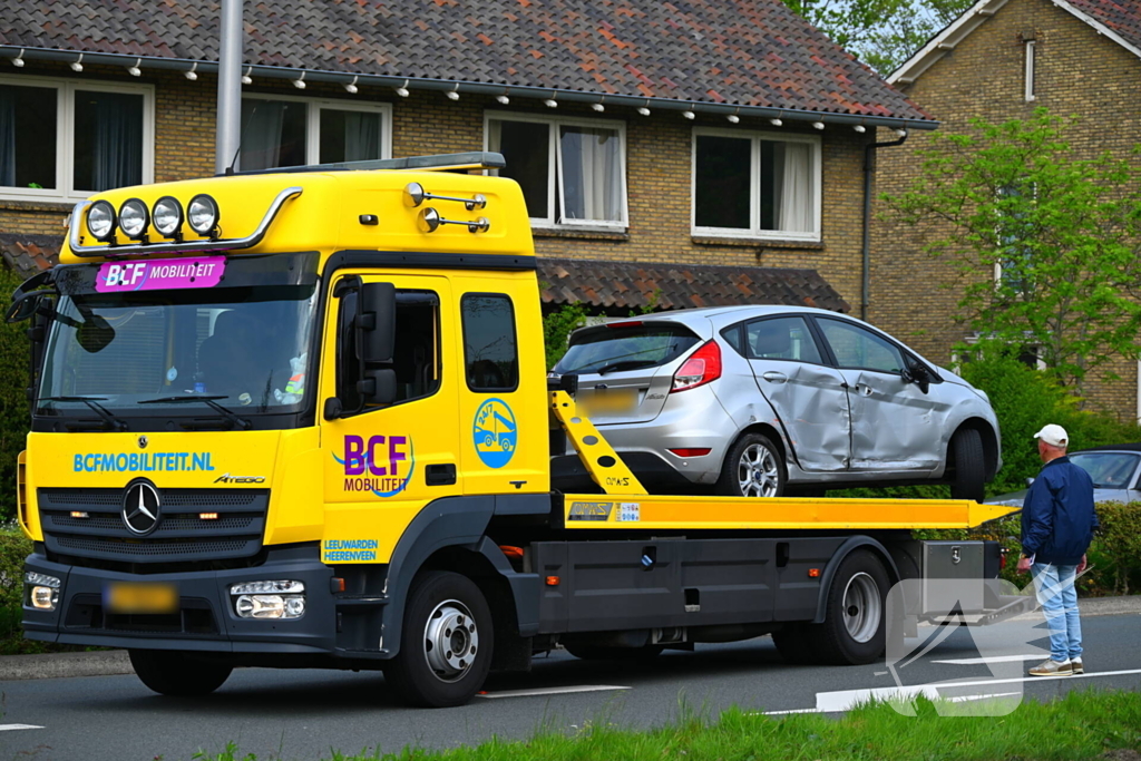 Oudere rijdt spook en komt in botsing met vrachtwagen