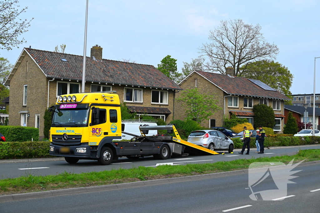 Oudere rijdt spook en komt in botsing met vrachtwagen