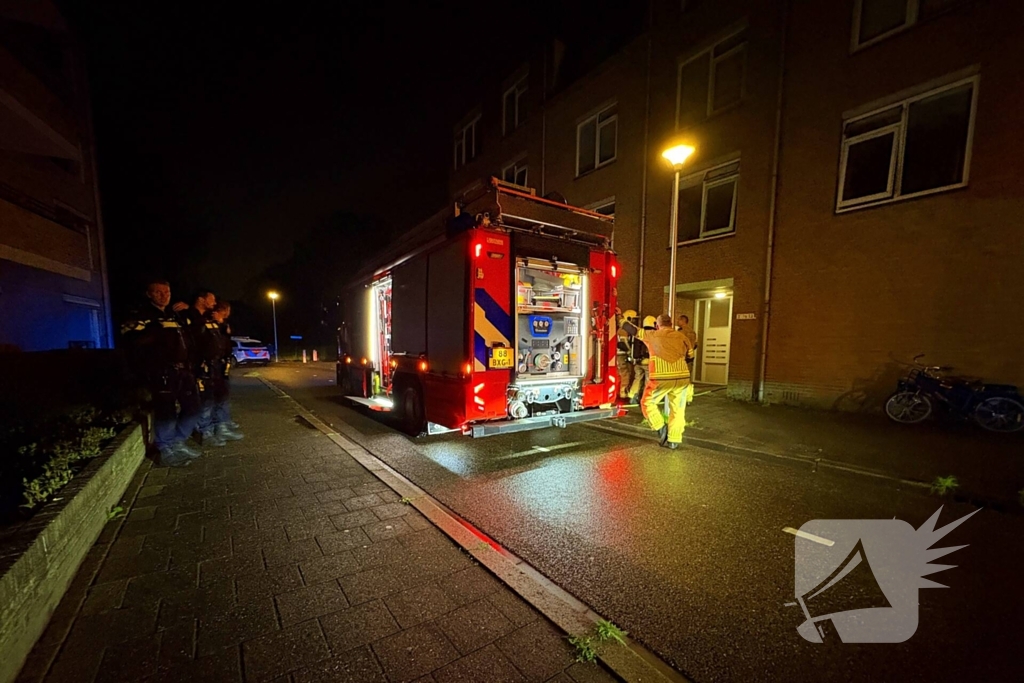 Brand in appartementencomplex veroorzaakt ontruiming