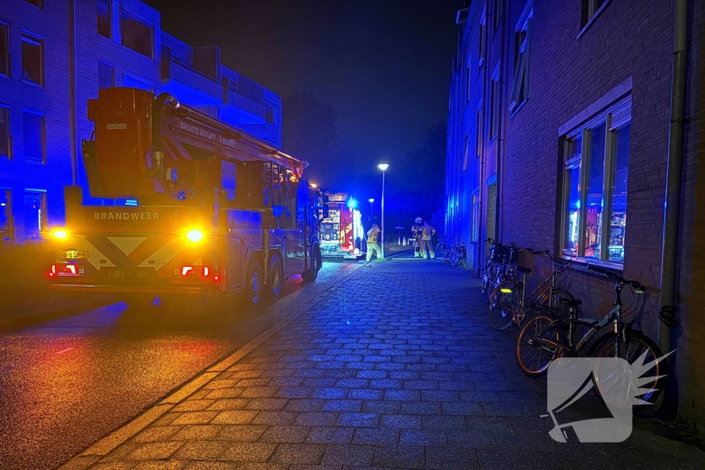 Brand in appartementencomplex veroorzaakt ontruiming