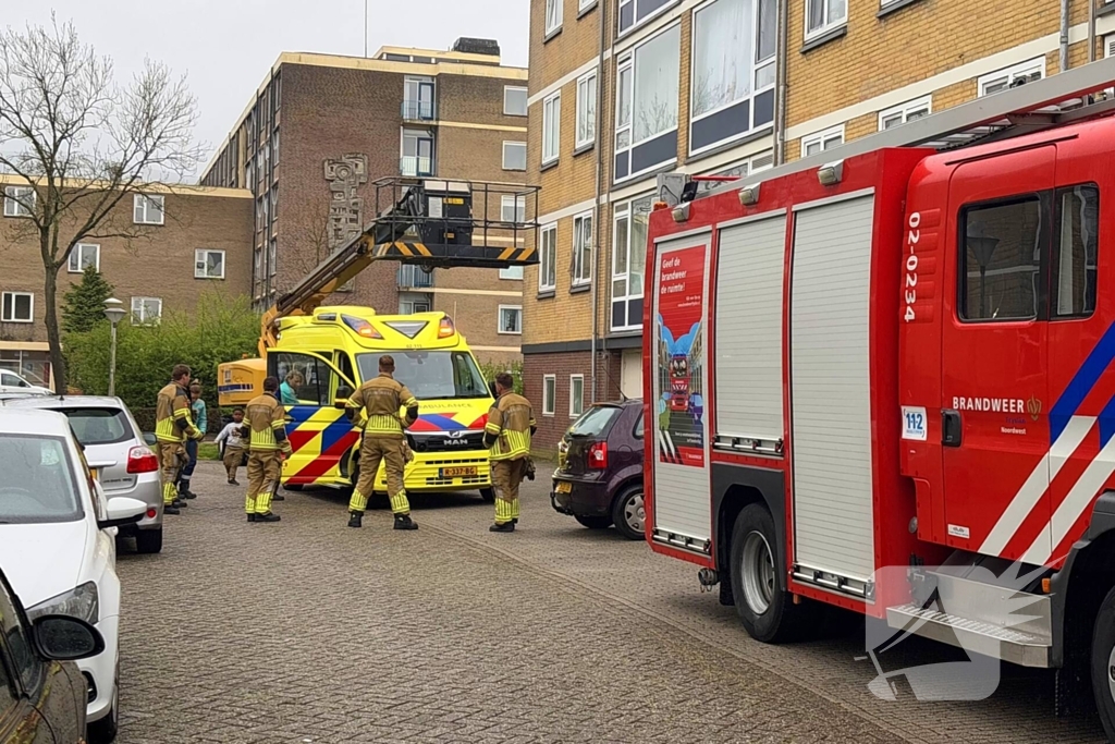 Wasmachine zorgt voor inzet brandweer