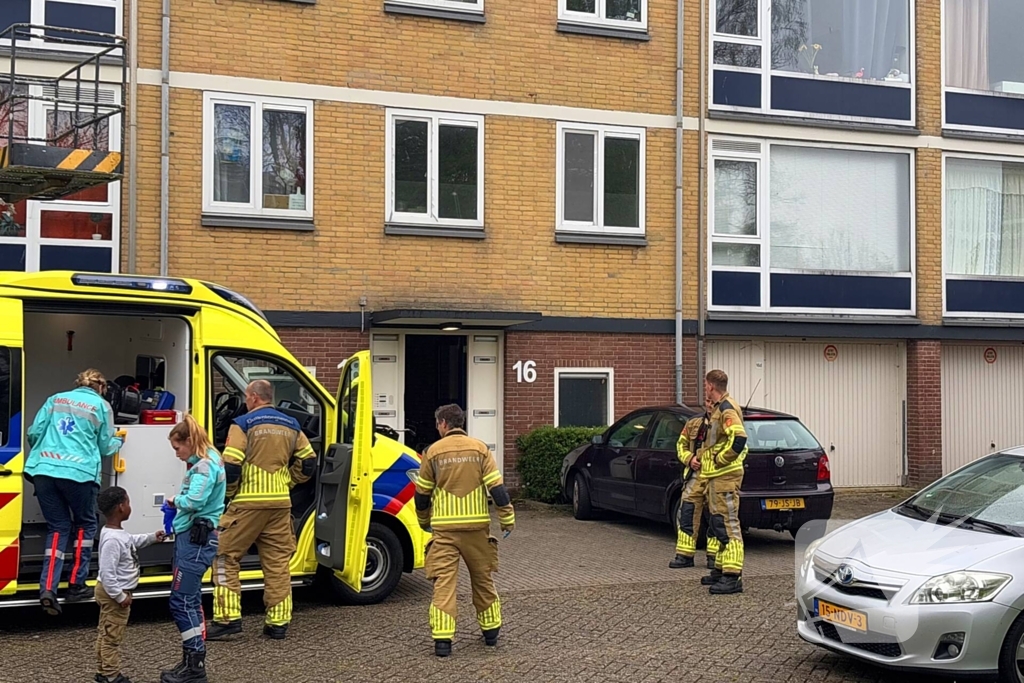 Wasmachine zorgt voor inzet brandweer