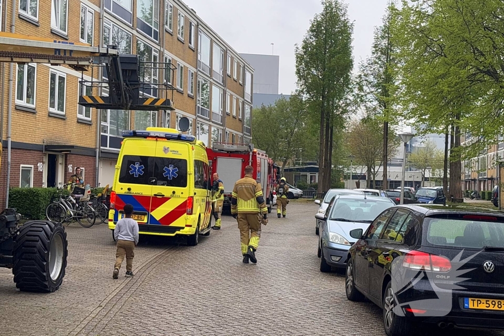 Wasmachine zorgt voor inzet brandweer