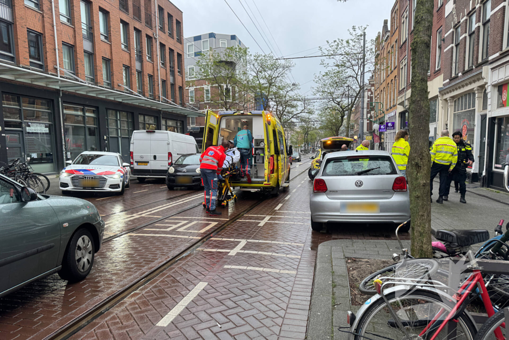 Fietser gewond aan been na aanrijding