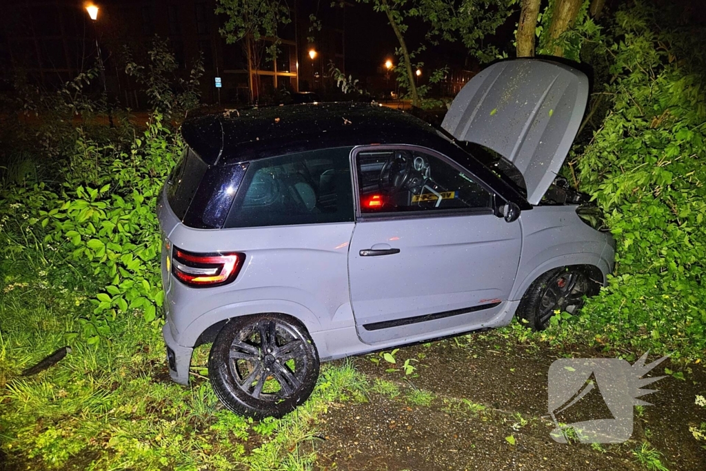 Bestuurder verliest controle over voertuig