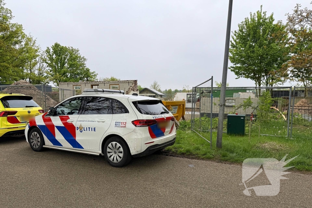 70-jarige overleden bij ongeval met tractor op bouwplaats