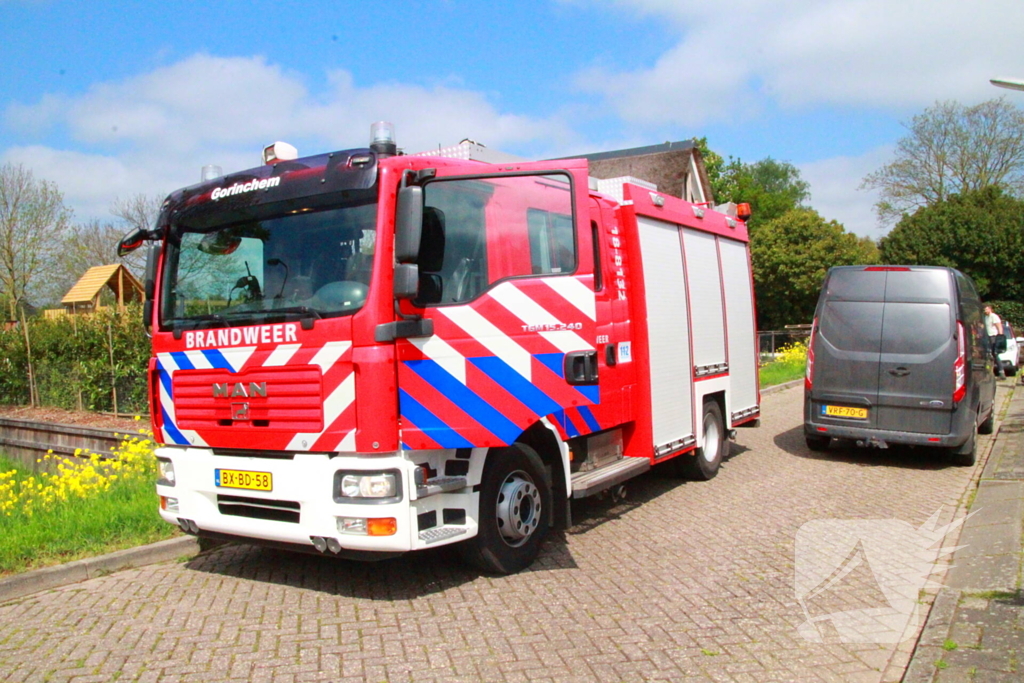 Gaslekkage tijdens graafwerkzaamheden