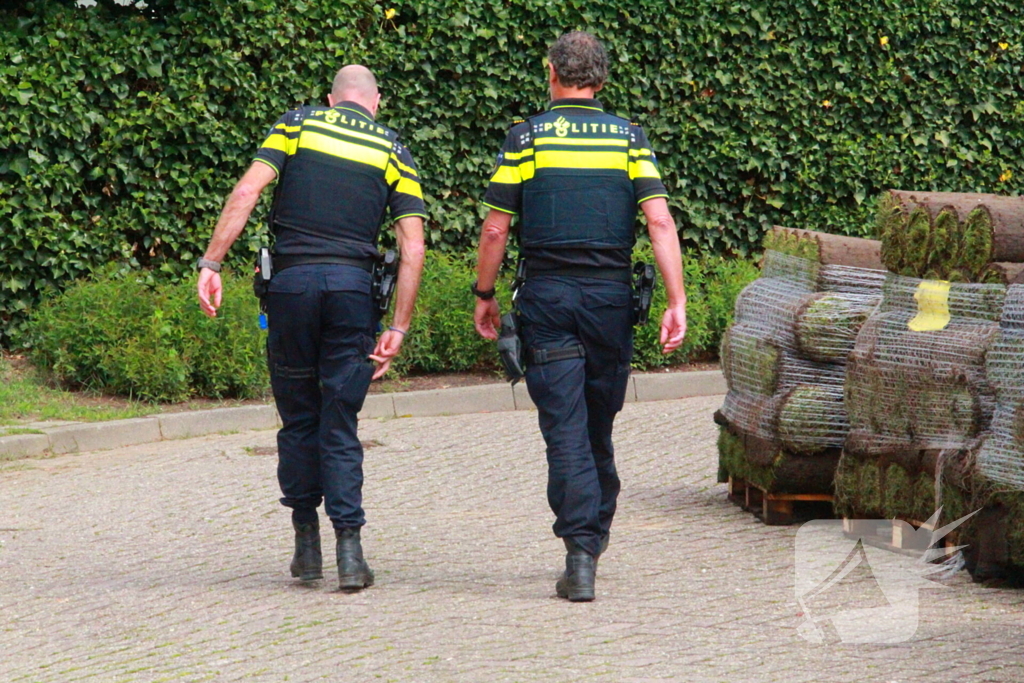 Gaslekkage tijdens graafwerkzaamheden