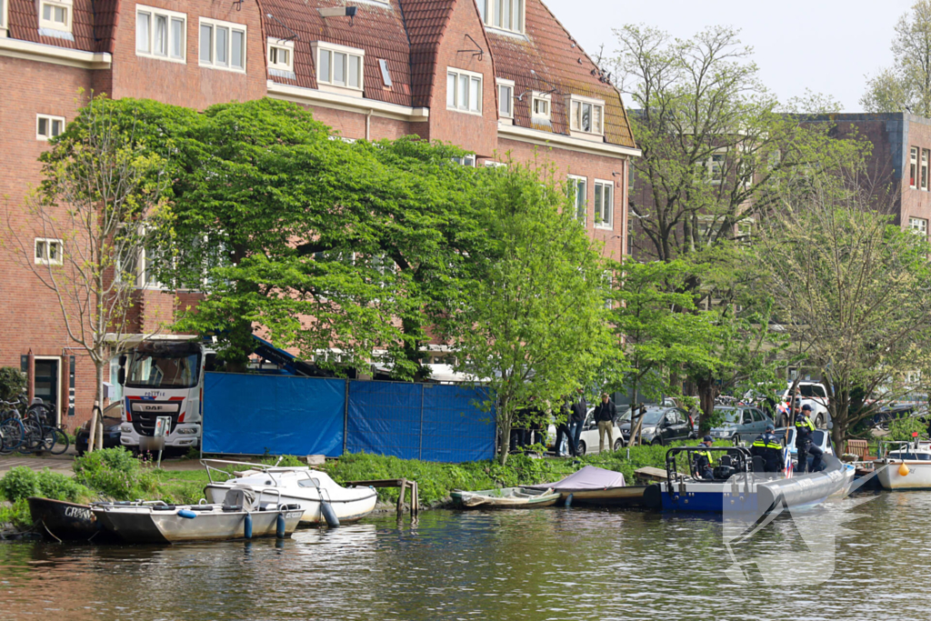 Overleden persoon aangetroffen in water