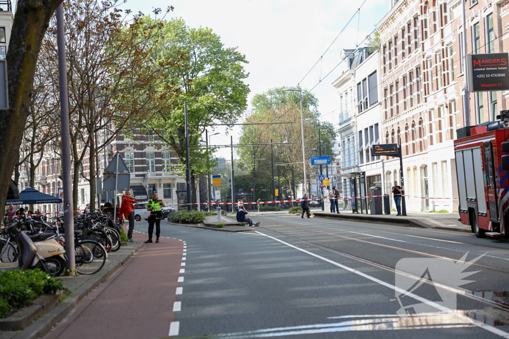 Veel rookontwikkeling bij grote brand in winkelpand