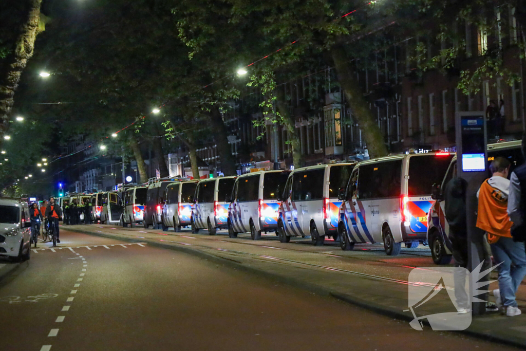 Mobiele Eenheid in grote getalen stand-by