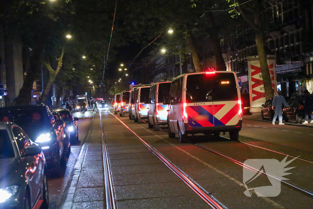 Mobiele Eenheid in grote getalen stand-by