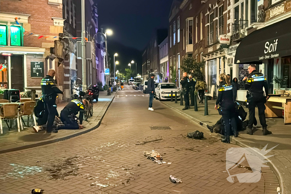 Meerdere aanhoudingen na verzet tegen politie