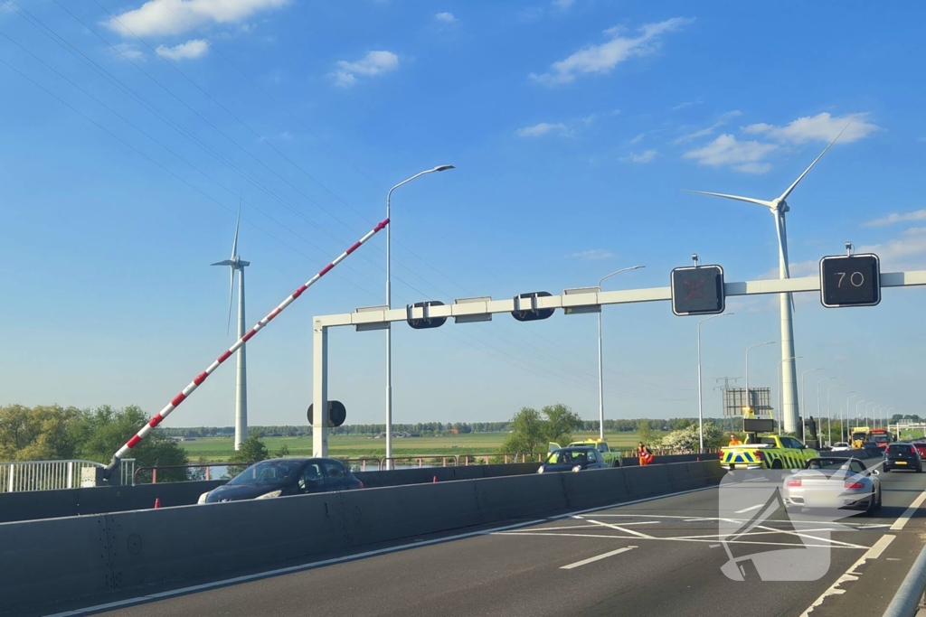Gevaarlijke situatie door storing in slagboom
