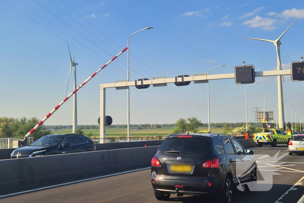 Gevaarlijke situatie door storing in slagboom
