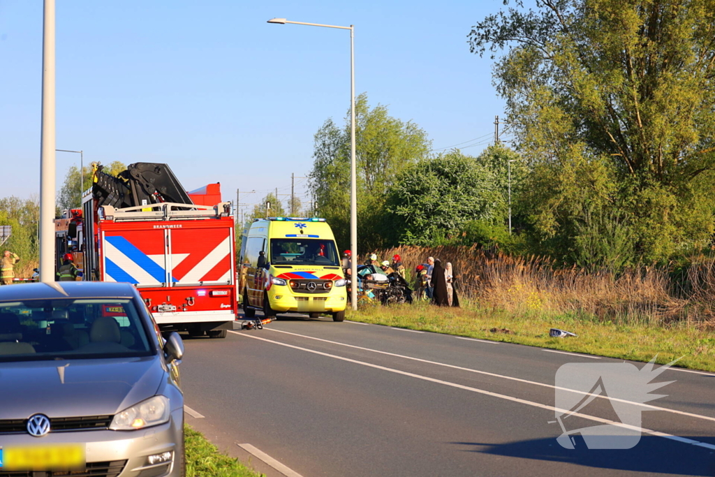 Grote inzet hulpdiensten bij ernstig ongeval