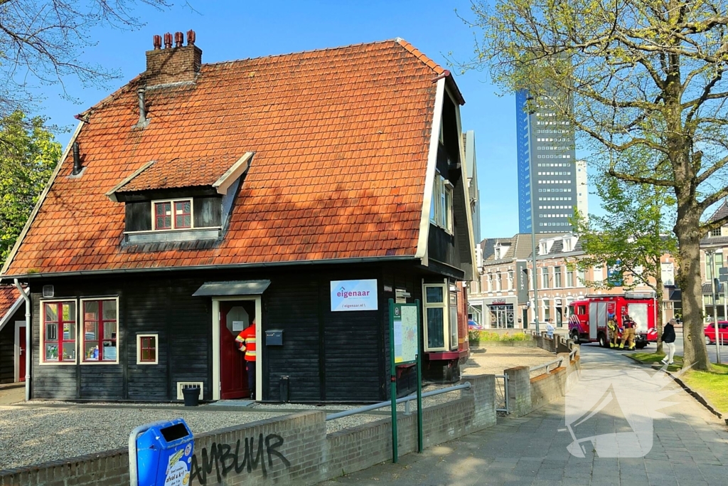 Brandweer ingezet voor gaslekkage in woning