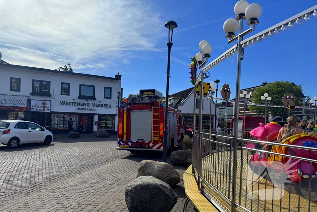 Traumateam ingezet voor ongeval op kermis